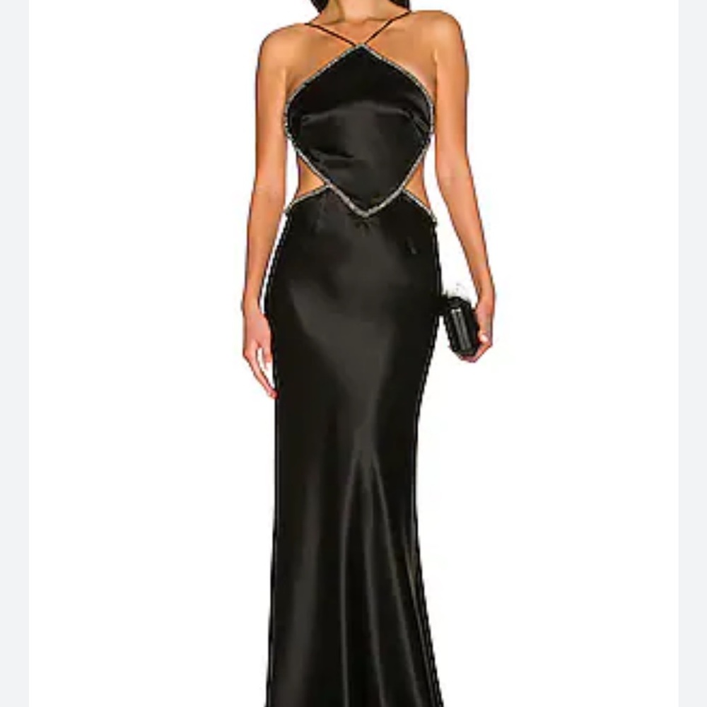 Elegant Black Evening Dress